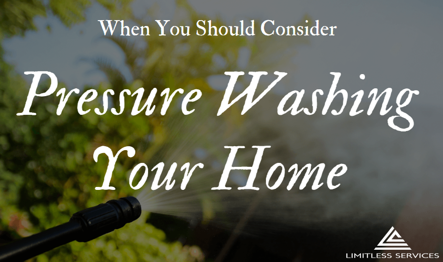 Pressure Washing of your Home
